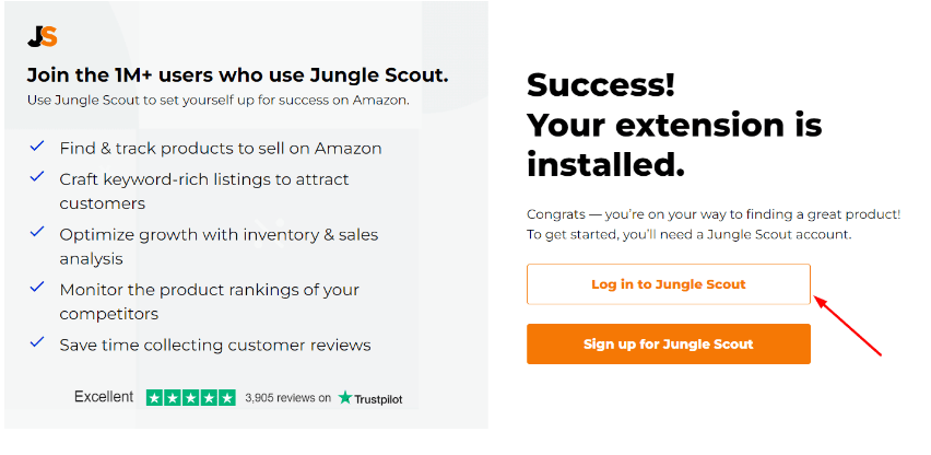 Log In Jungle Scout
