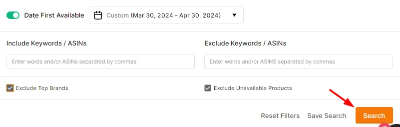 Click the "Search" button, Click the "Search" button,