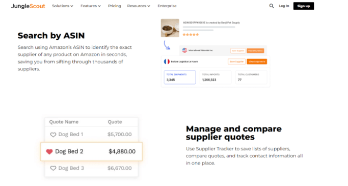 Key Features Of The Jungle Scout Supplier Database