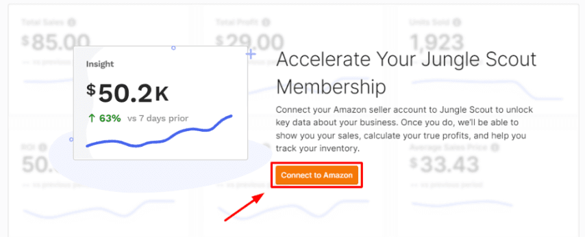 Click On Connect Amazon Account